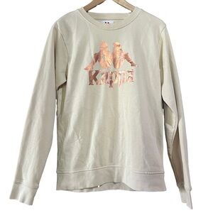 Kappa Beige Long Sleeve Top size M
